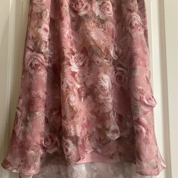 2 piece Women's Floral Top and Skirt set by Sag Harbor - Picture 4 of 8